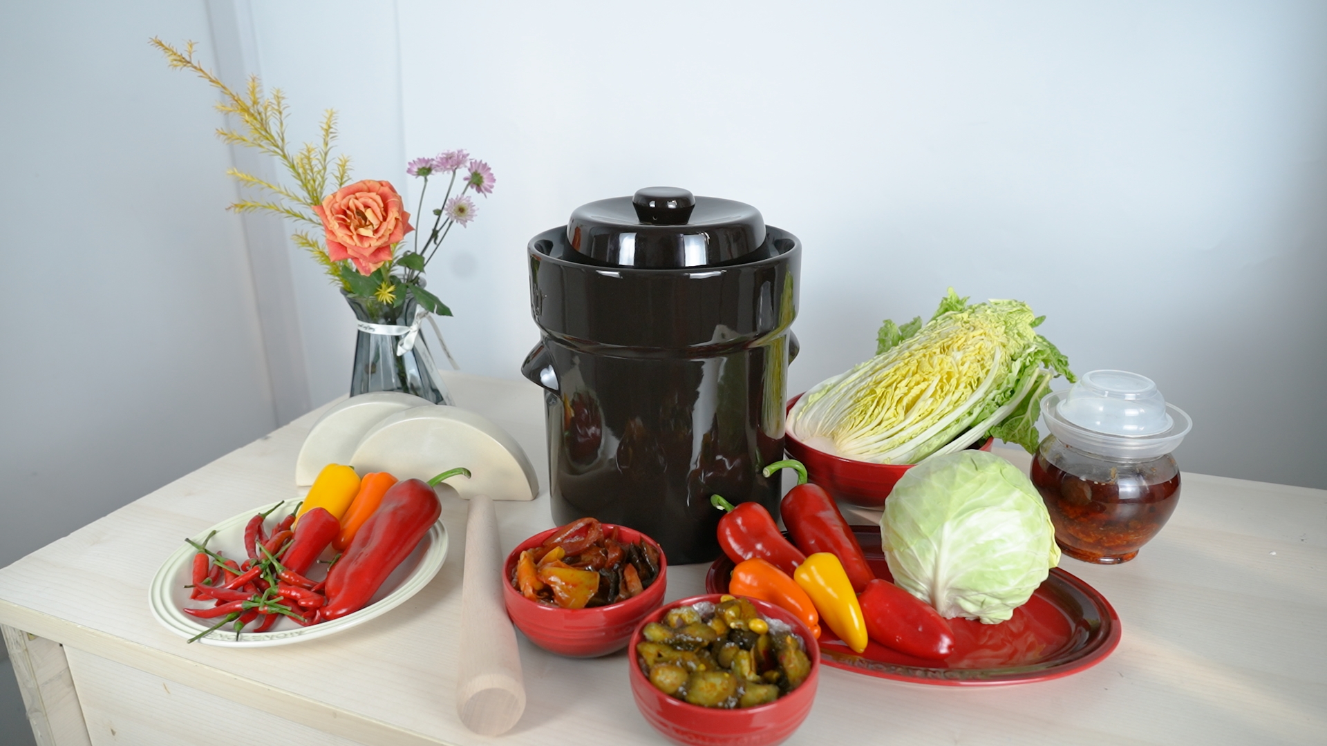Amazon.com: Seeutek Fermentation Crock Jar 2 Liter / 0.5