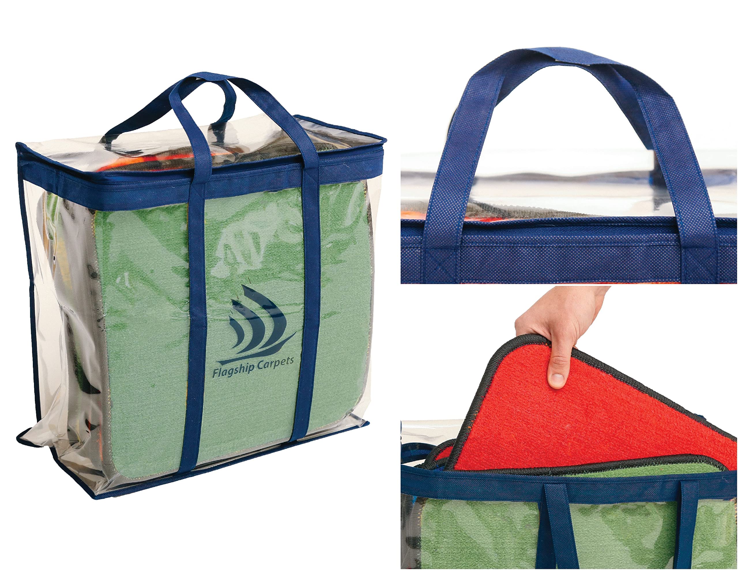 Flagship Carpets Alphabet Seating Multicolor Rug for Home Learning Area or Classroom Mat, Kids Room or Playroom Carpet, (Set of 26), 16