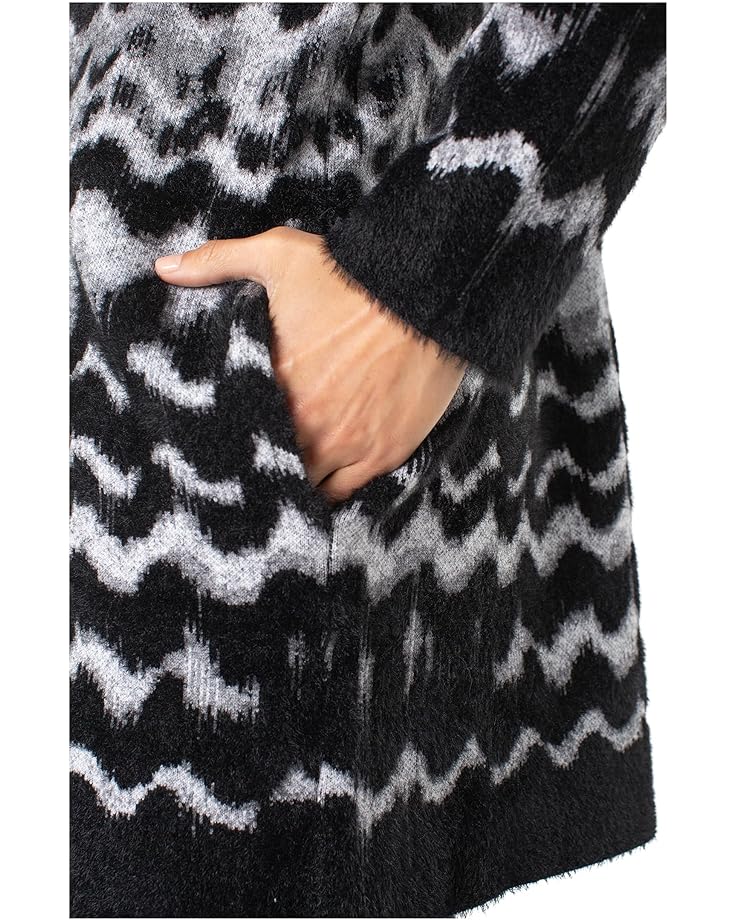 Liverpool Los Angeles Long Sleeve Open Front Sweater Coat - #4 of 4