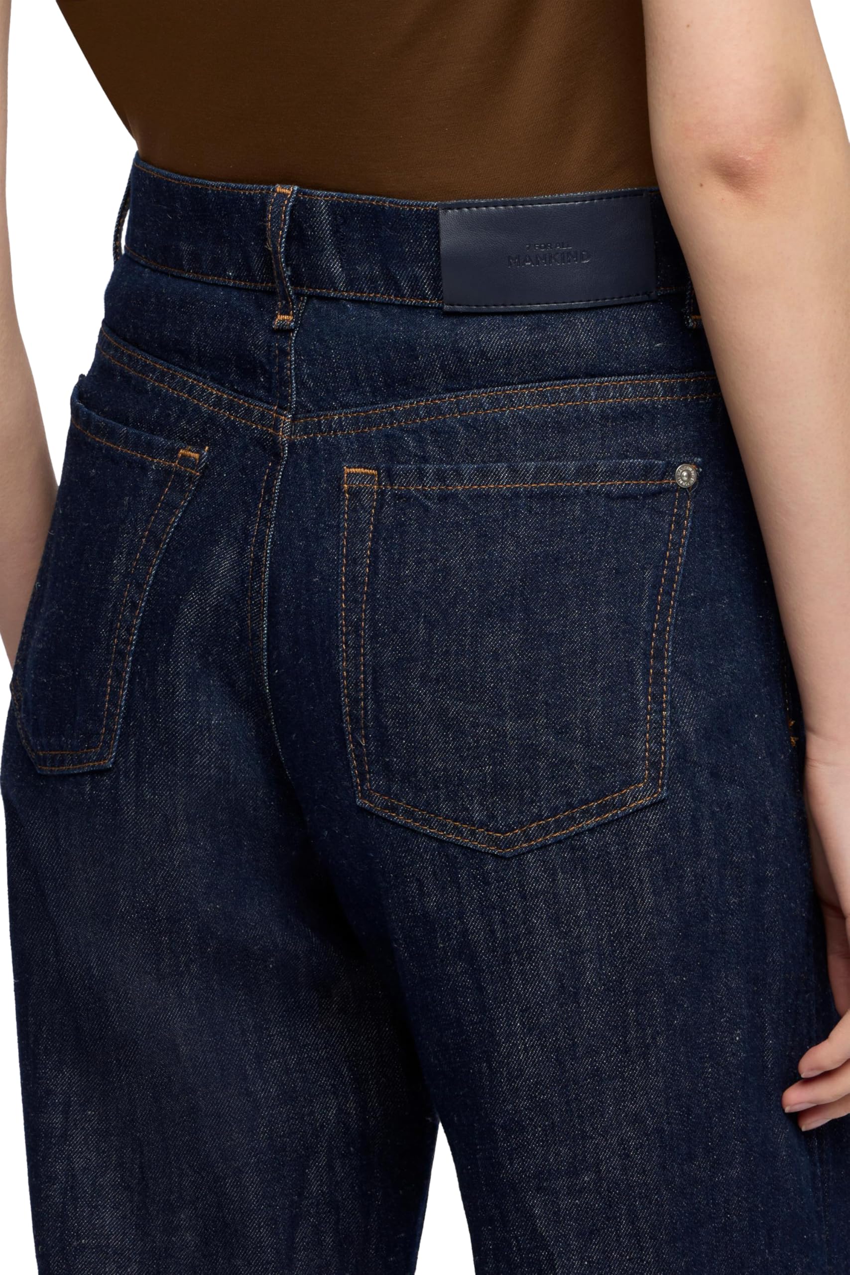 7 For All Mankind Stovepipe Straight Blossom Jeans Donna