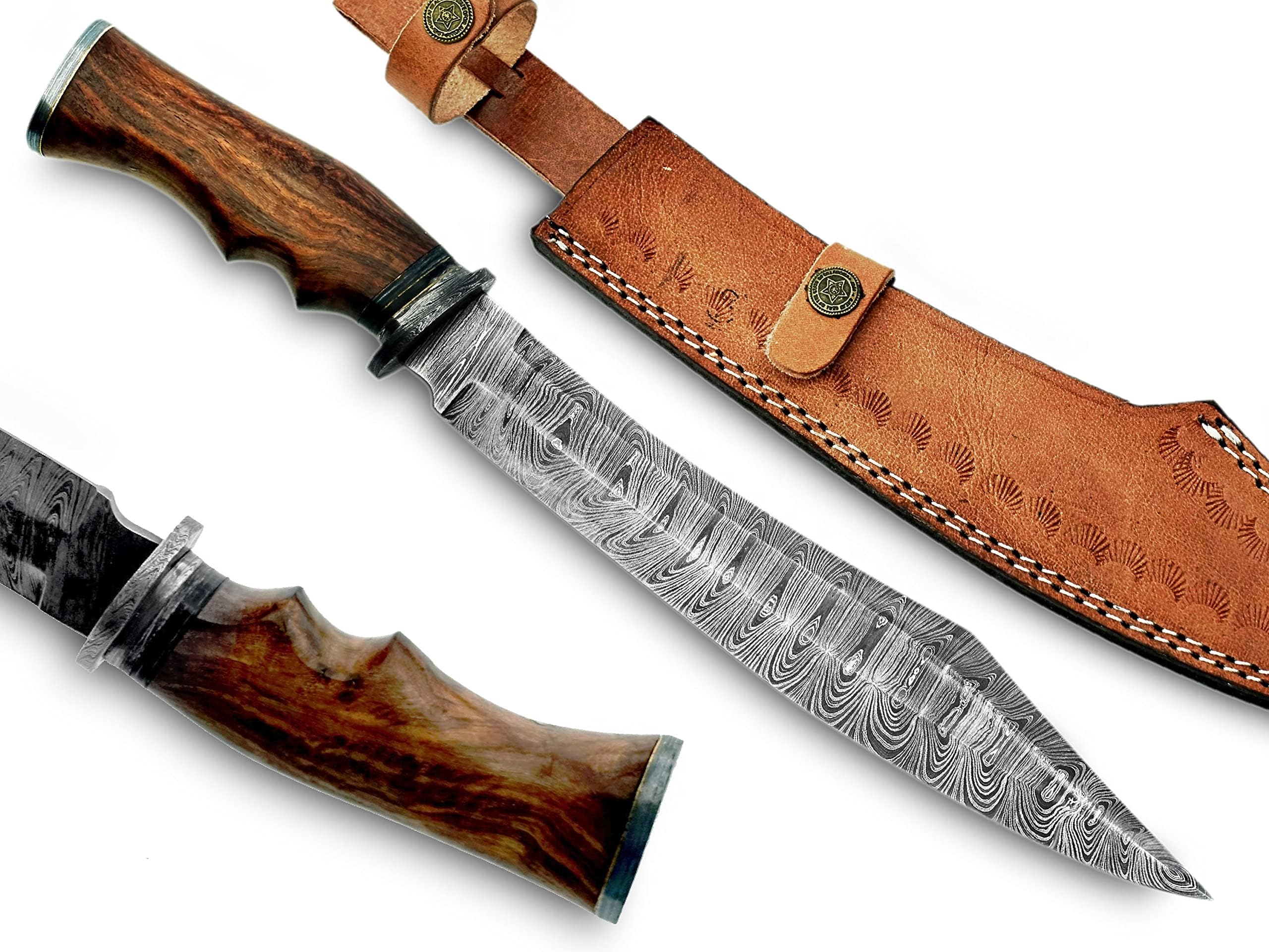 Poshland RG-5990 Custom Handmade Damascus Steel 16.00 Inches Dirk Blade Knife