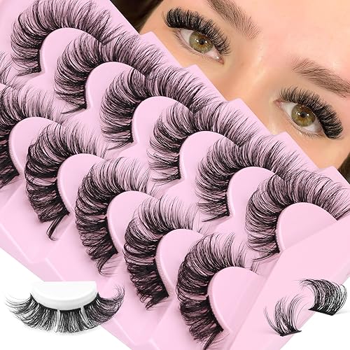 Miniatura 5 de Kit de Extensiones de Pestañas DIY Kit de Pestañas en Racimo Pestañas en Racimo Wispy Extensiones de Pestañas DIY Adhesivo y Sellador de Pestañas