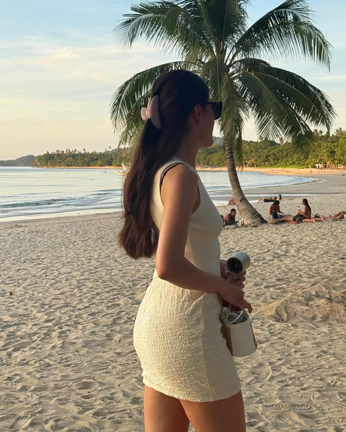 Luxury Pink Claw Clip for Women | Our Acetate Pink Hair Clip Feels Light, Looks Smooth and is Easy to Wear | Use for easy Half Ups with No Snagging and a Secure Grip in a Large Four Inch Size