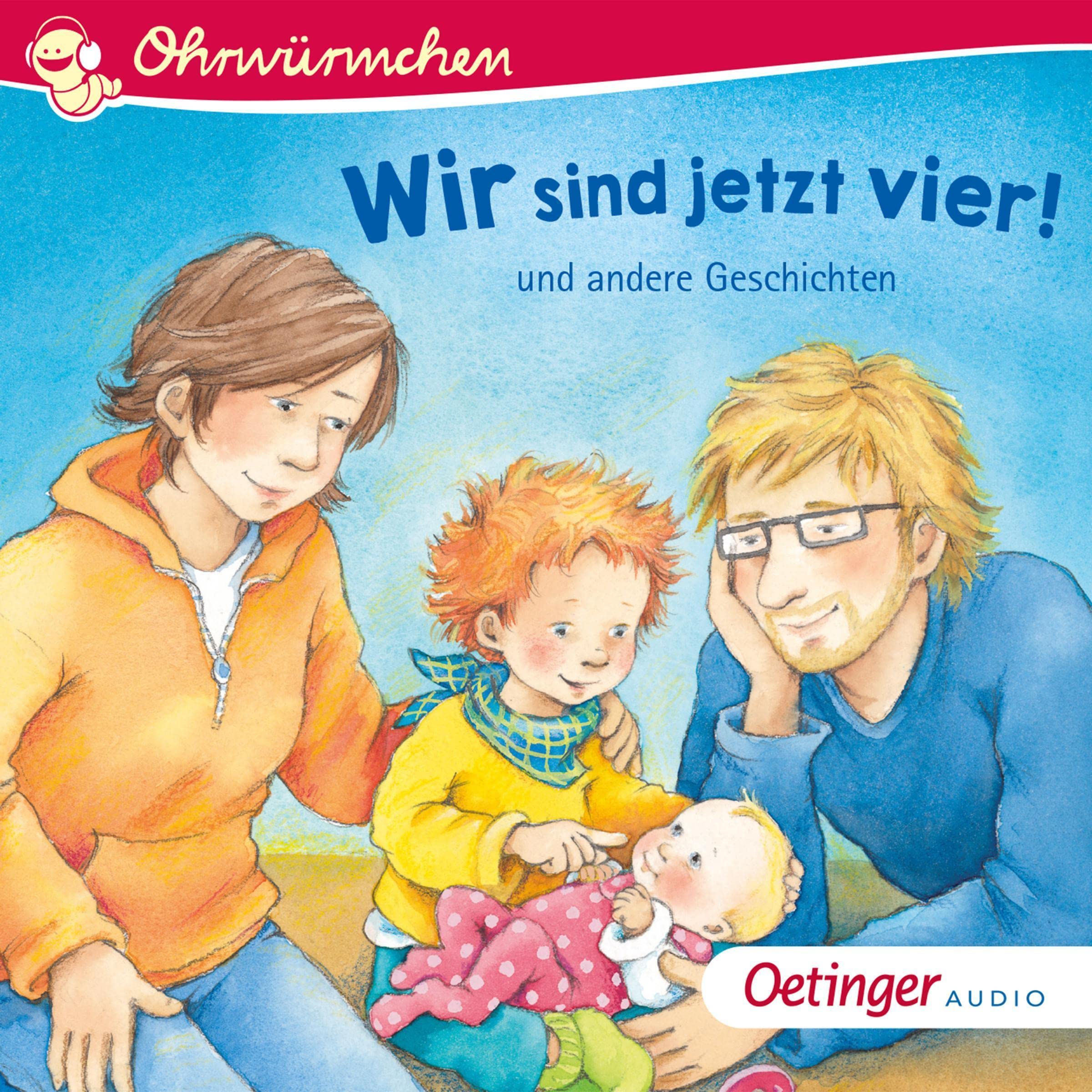 Cover art for Wir sind jetzt vier! und andere Geschichten