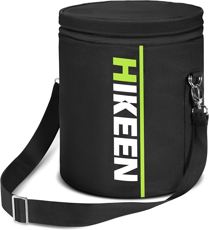 Premium Hockey Puck Bag Holds up to 50 Pucks for Hockey Training,Waterproof Puck Bag with Adjustable Shoulder Strap for Hockey Pucks & Accessories