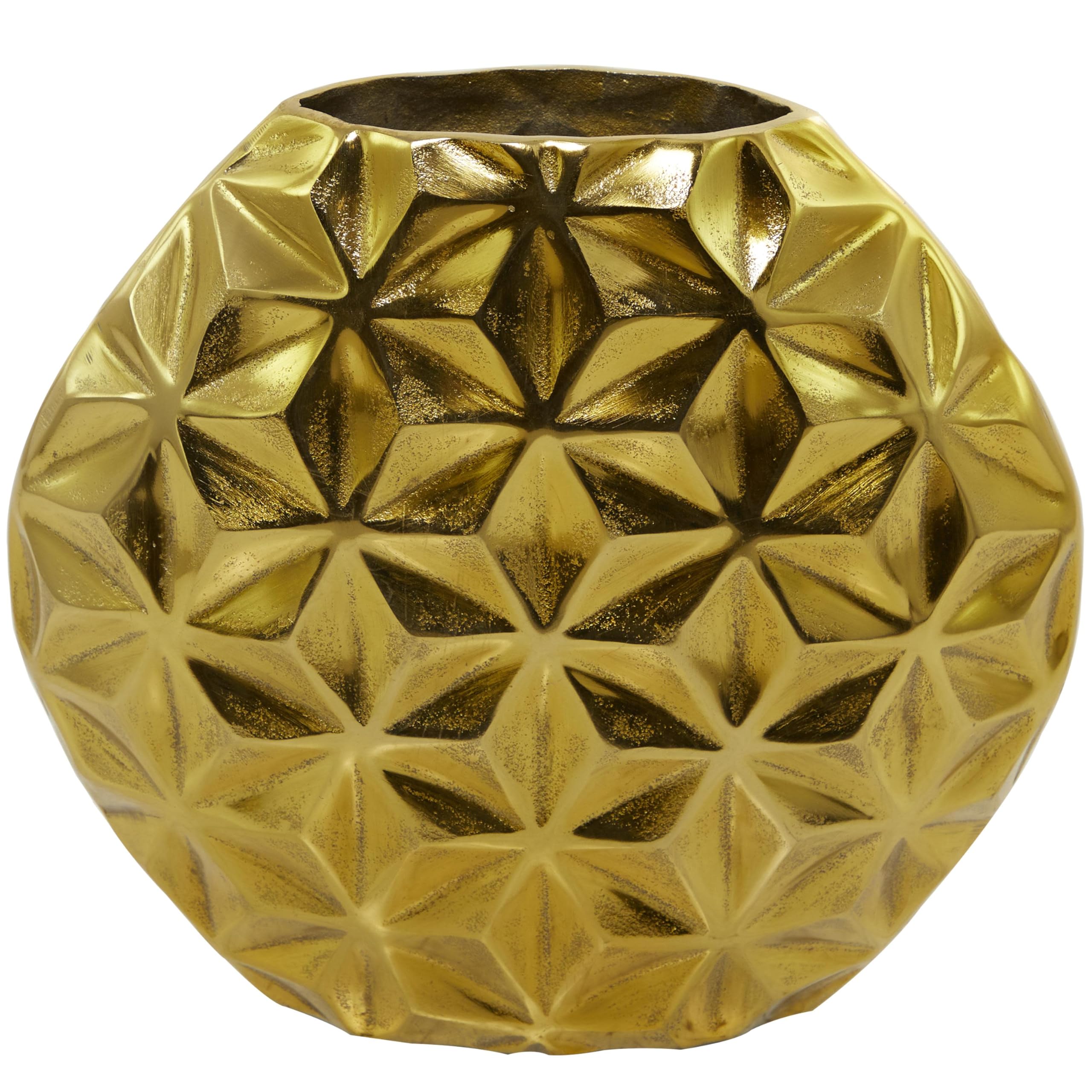 Amazon.co.jp: CosmoLiving by Cosmopolitan アルミニウム 幾何学模様