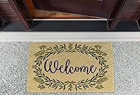 Vista 2 de Alfombrilla para la entrada DII Home de fibra de coco natural Greenery
