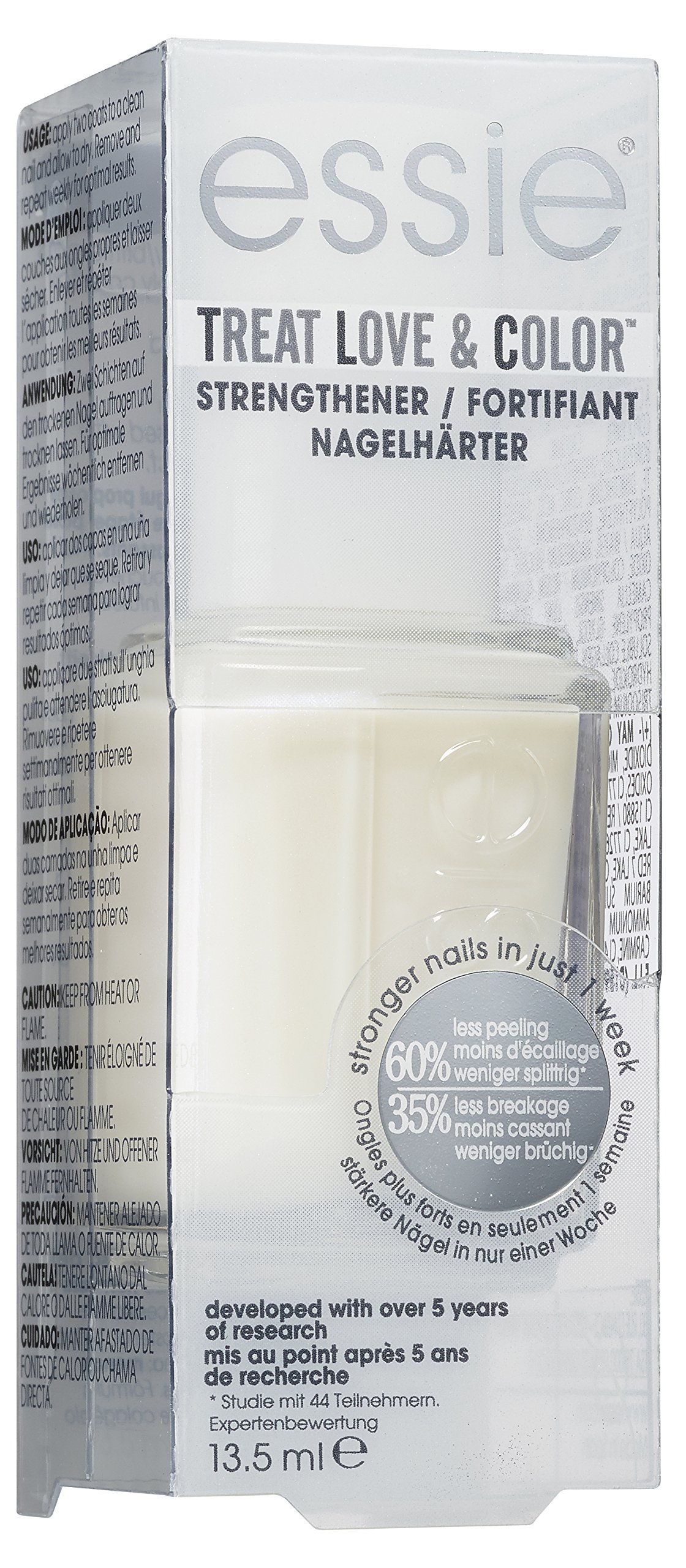 Essie Pflegender Nagellack Treat, Love & Color Nr. 01 treat me bright, 1er Pack (1 x 14 ml)
