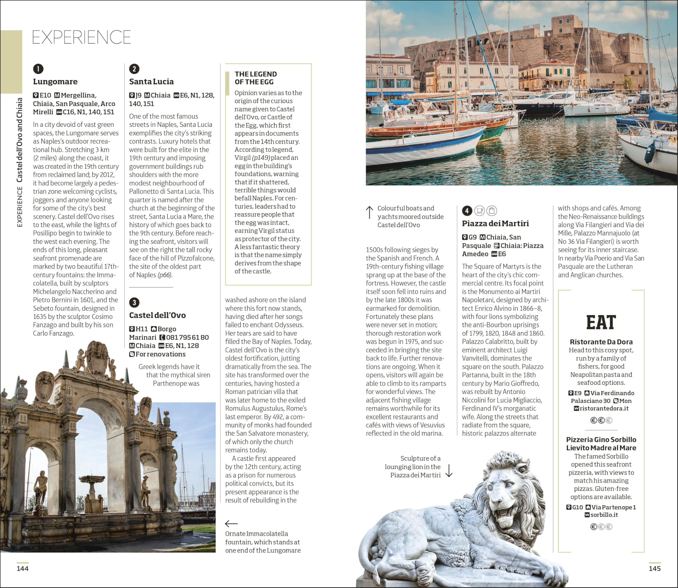 DK Naples and the Amalfi Coast: Must-See Sights. Culture & History. Detailed Maps & Tours. Covers Naples, Pompeii, & more