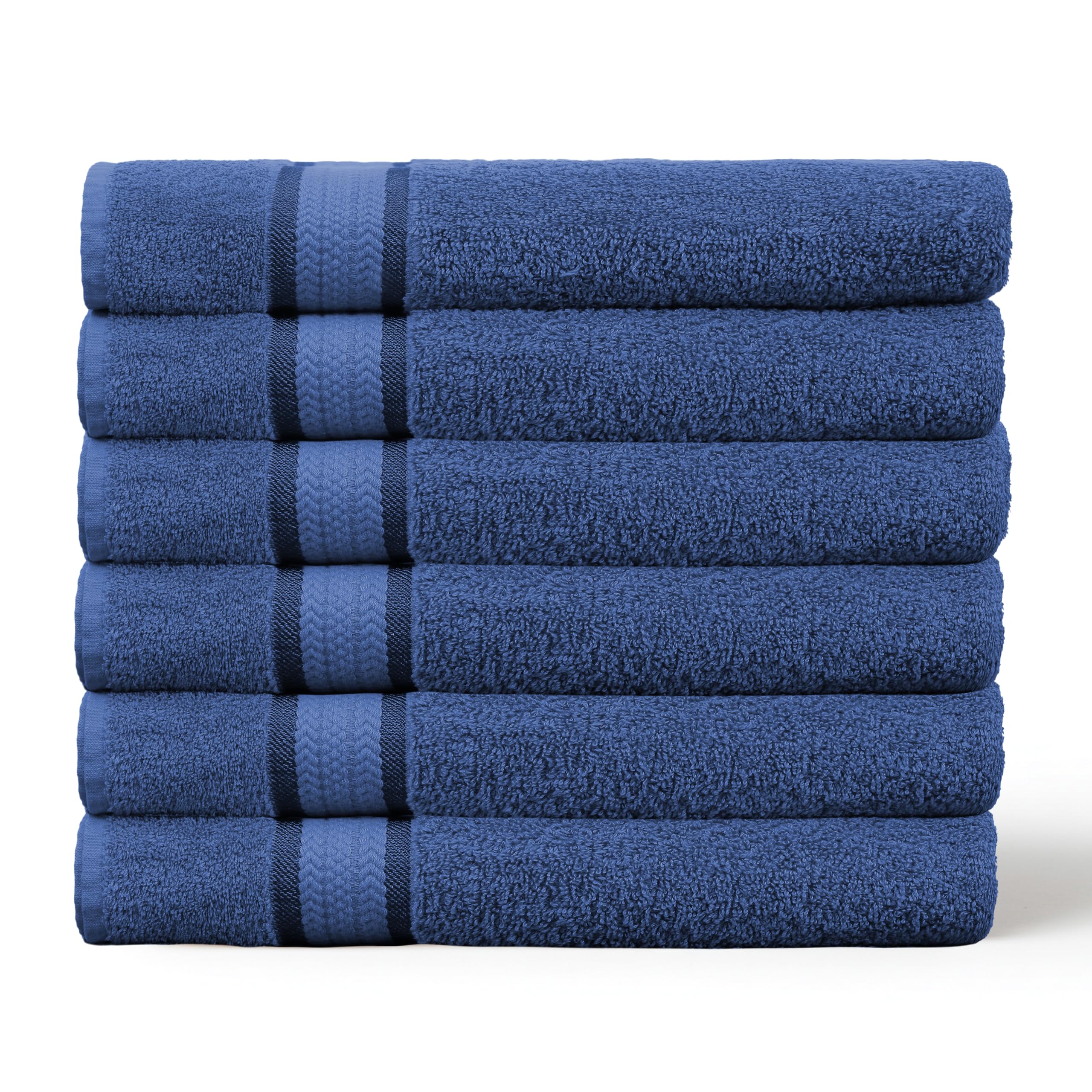 COTTON CRAFT Ultra Soft Hand Towels - 6 Pack -29 COTTON CRAFT Ultra Soft Hand Towels - 6 Pack -29