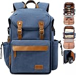 Padwa Lifestyle Professional Camera Backpack - Multipurpose Large Capacity Canvas Camera Backpacks