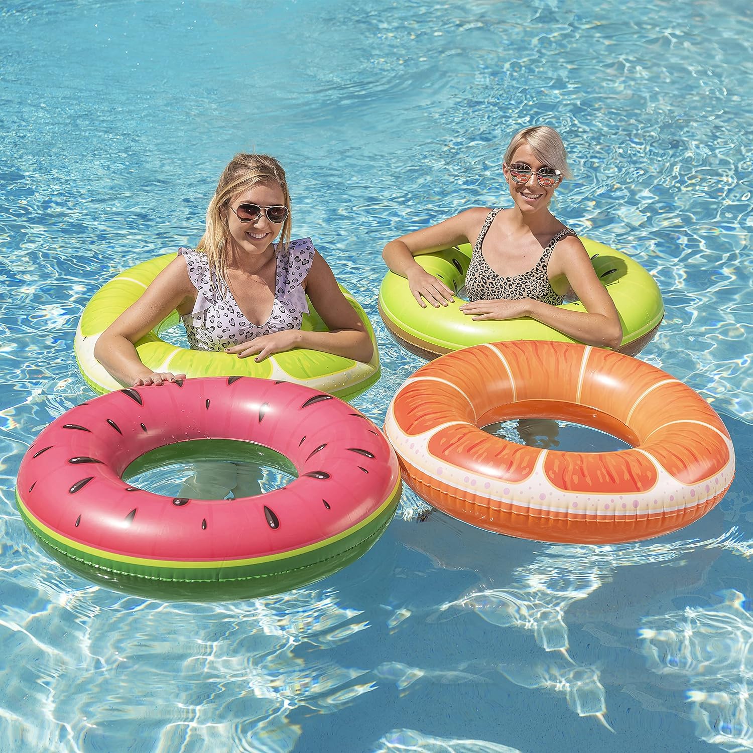 lemon inflatable pool