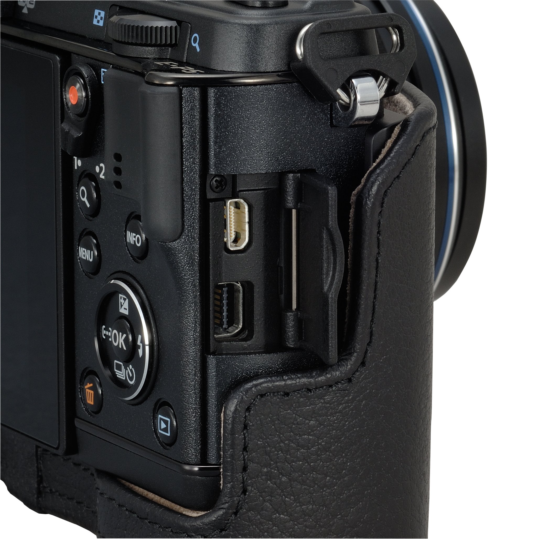 OLYMPUS オリンパス PEN E-P5 ボディジャケット付き カメラ Amazon | OLYMPUS ボディージャケット PEN E-P5用 本革 ライト