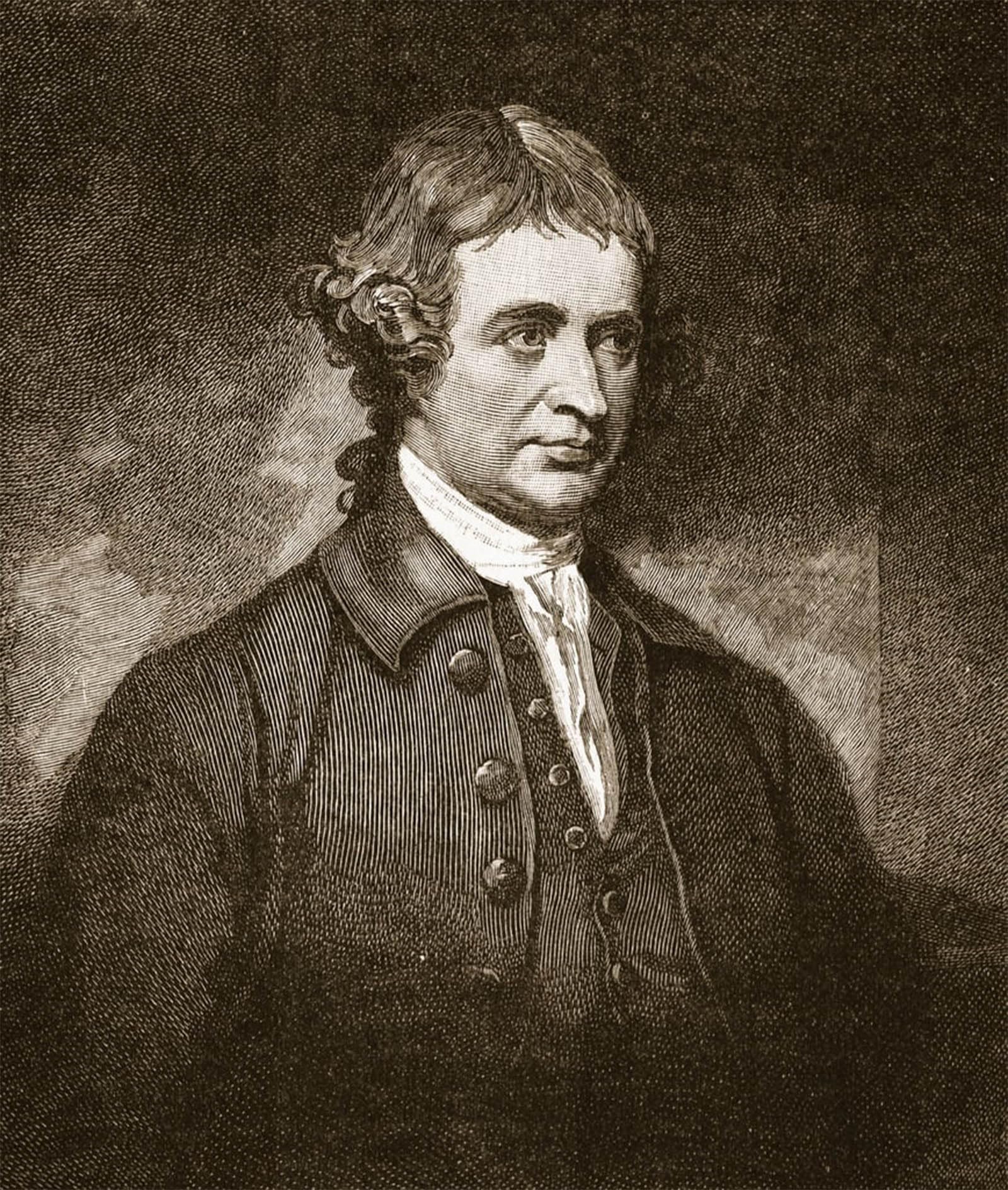 ARTXLXXBN Famous Painting Art Wall Decor Abstract Art Picture Edmund Burke Illustration From cassell's Illustrated History of by George Romney Animal Pictures for Home Decor 60x90cm