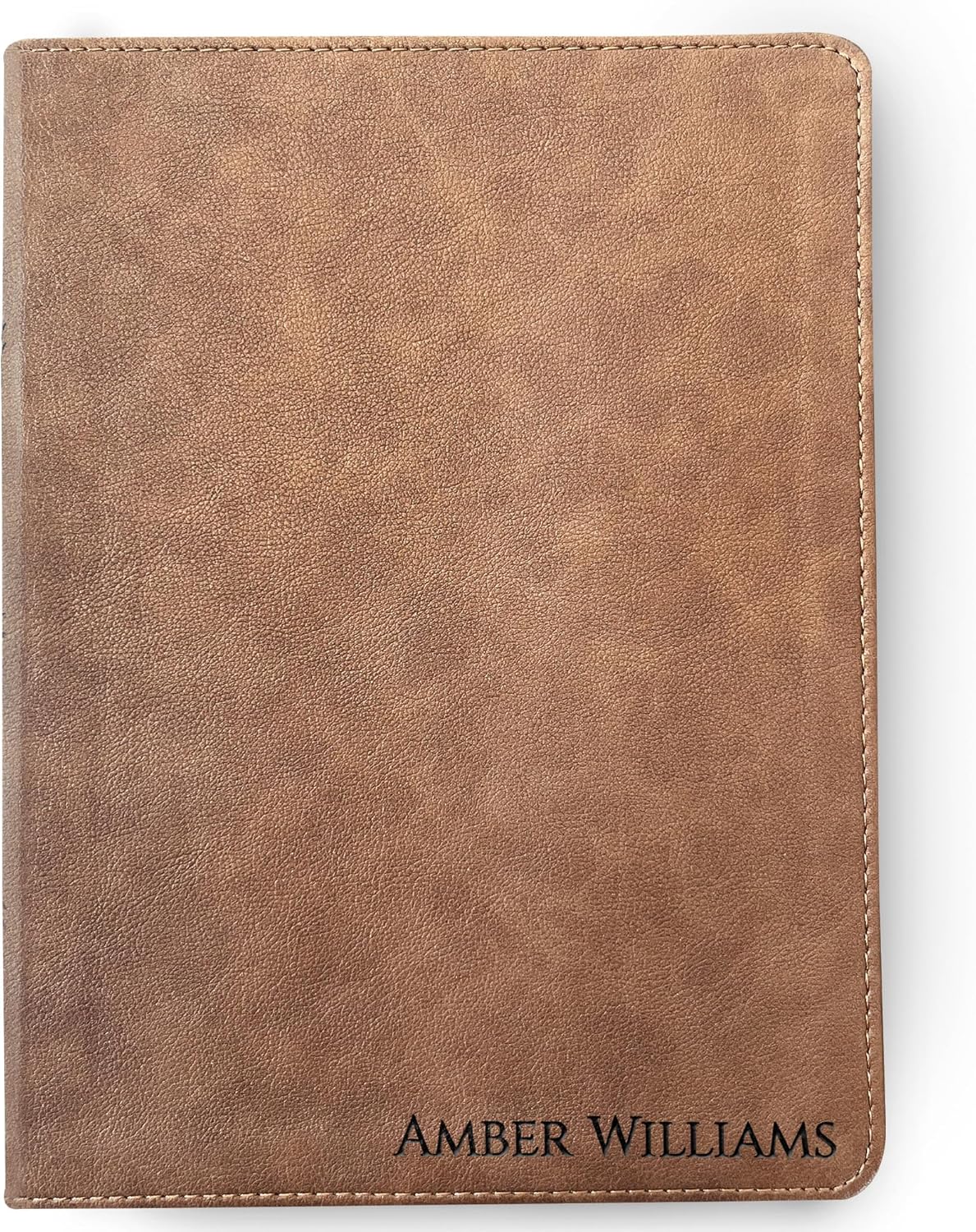 STARKENBURG COMPANY Personalized KJV Wide-Margin Bible with name Engraved, Custom Bible Engraved Name King James Version Christian Gift Baptism Gifts