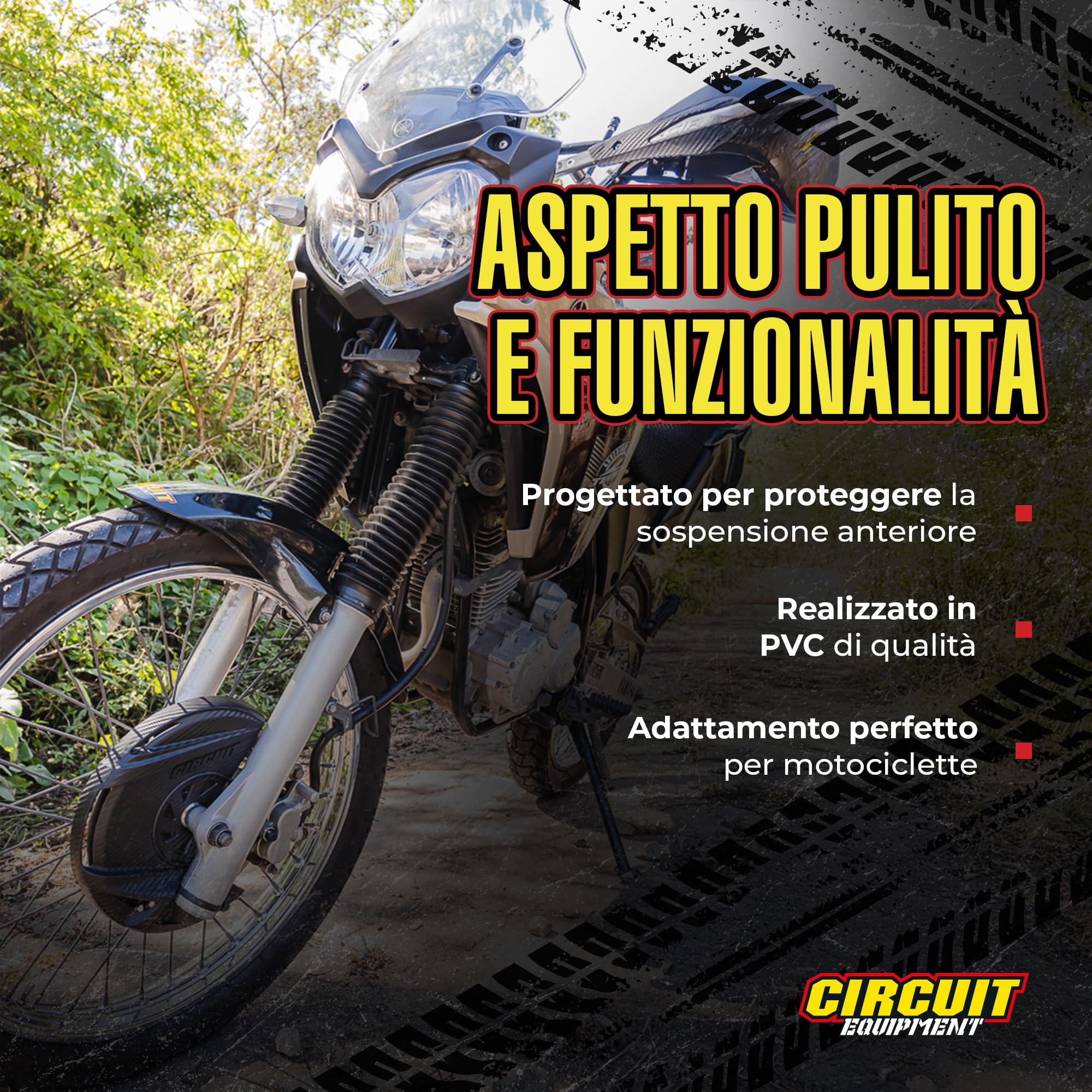 CIRCUIT SS004-005 Soffietti Moto, Rosso