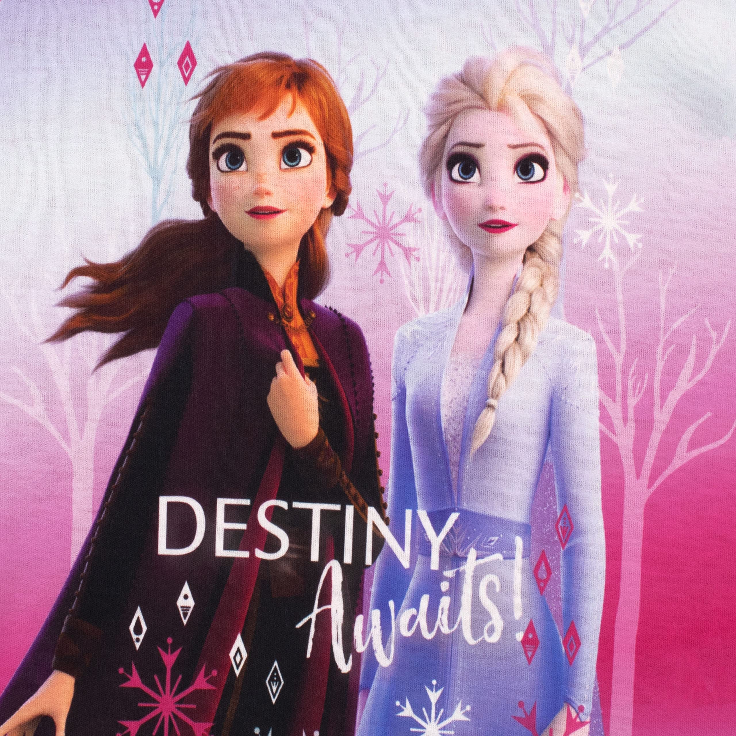 Disney Piżama dla dziewczynek z nadrukiem Kraina Lodu