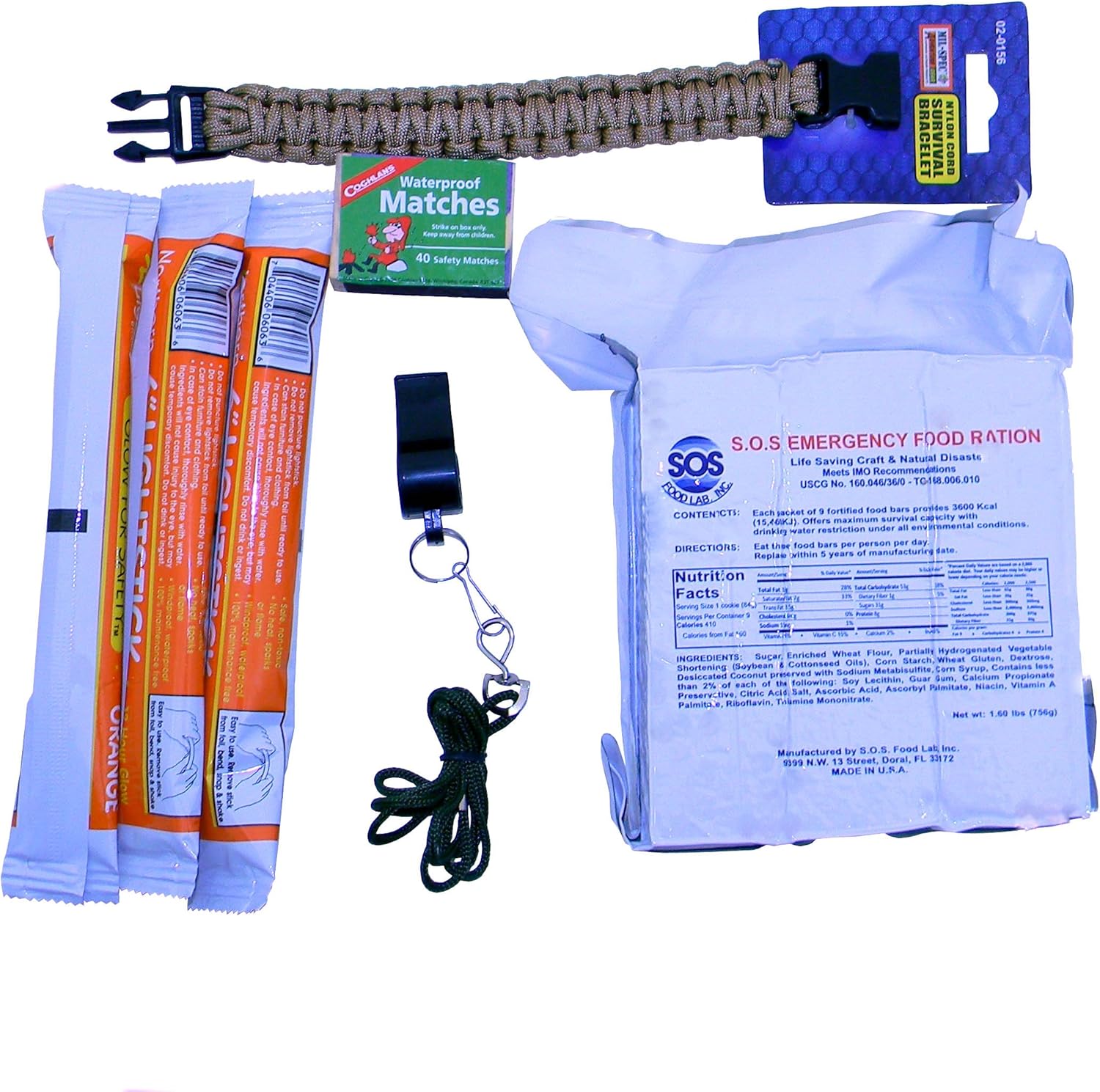 Zombie Defense Solutions 3 Day Survival Kit, Brown