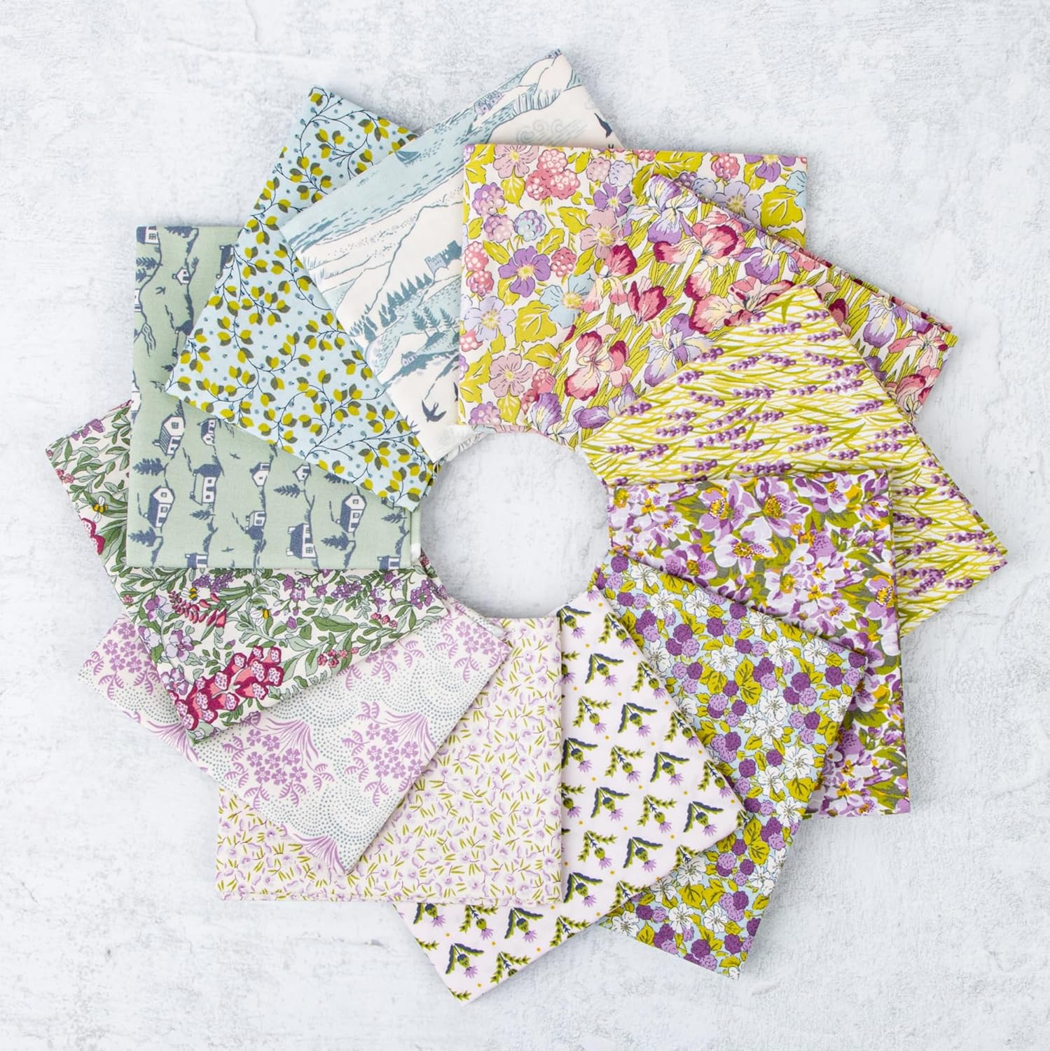 Riley Blake - Postcard from the Highlands 10" Stacker by Liberty Fabrics
