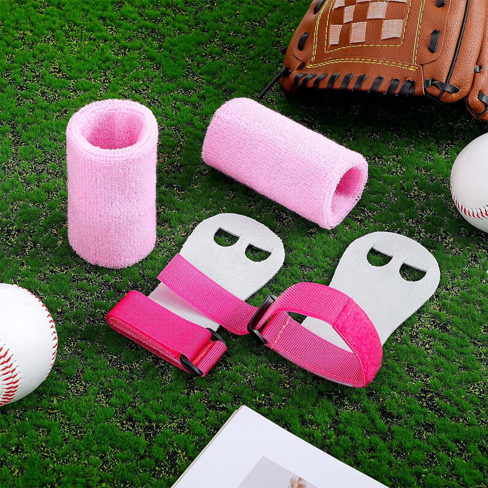 Guantes de Gimnasia, Muñequeras de Gimnasia para Niñas, EmpuñAduras de Gimnasias, Barra de Gimnasias, Accesorios Deportivos y de Fitness para Niños, Protección de Palma y Soporte de Muñeca
