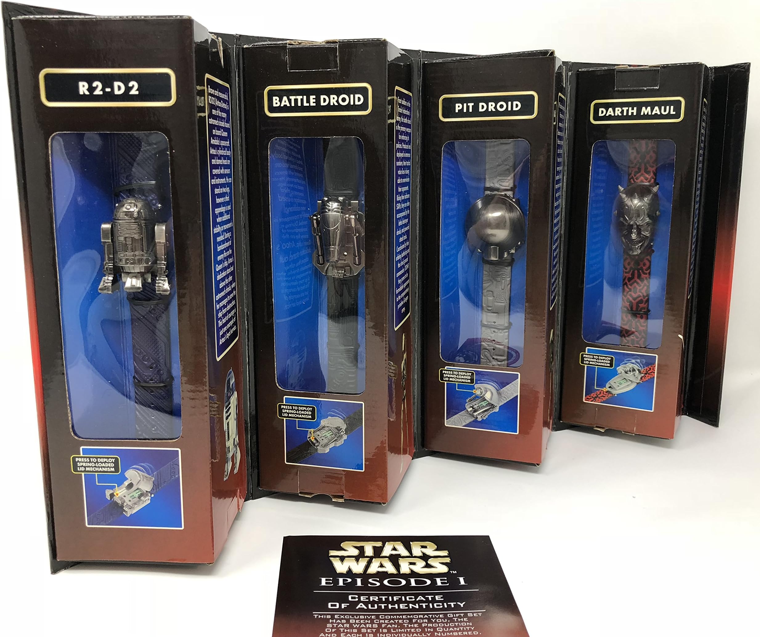 Star Wars Episode 1 Die Cast Watch Collection