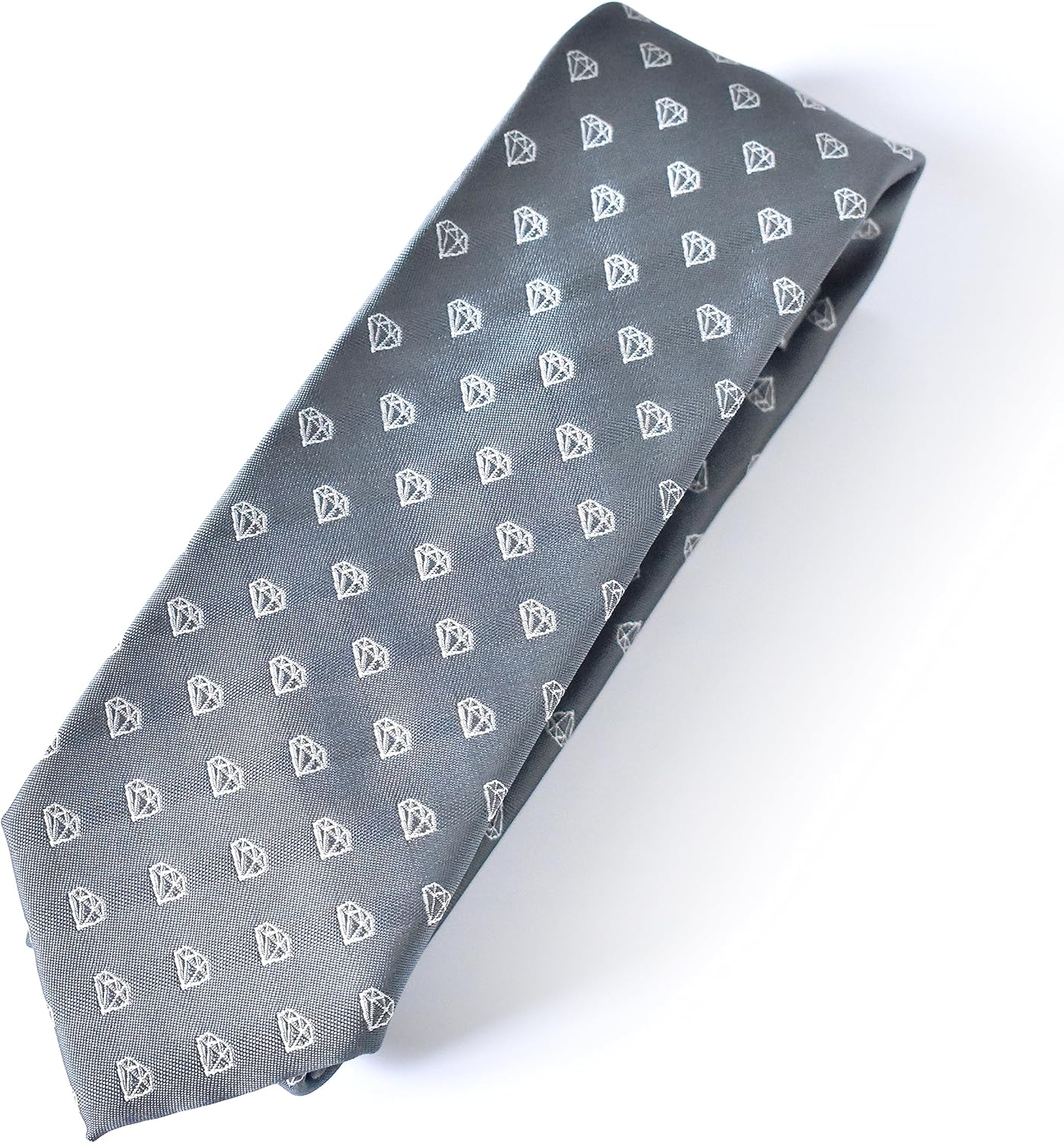 Maker V Jeweler Necktie - Diamonds tie - Gemstone Neckties - Metalsmith Neckties