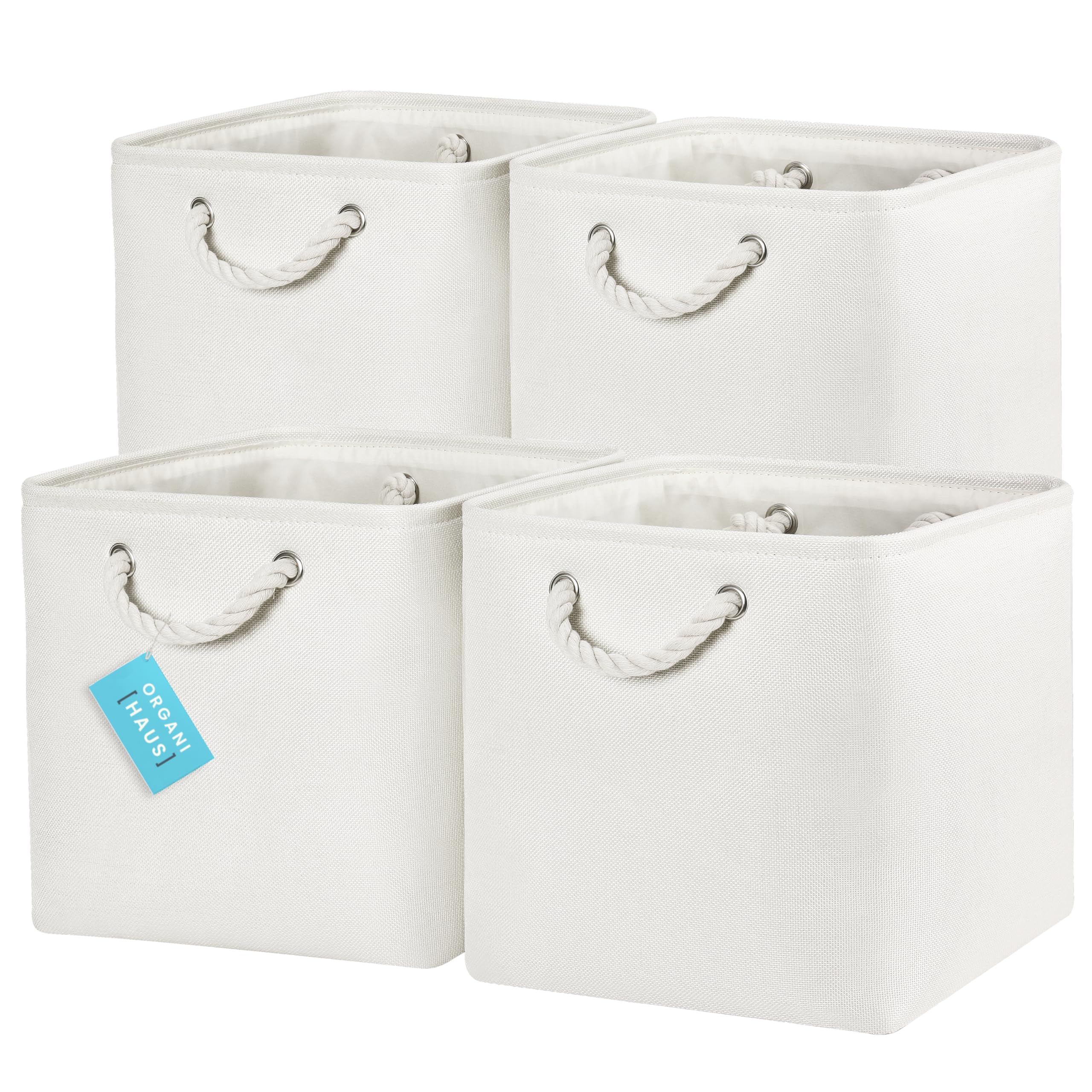 Cesto Portariviste In Vimini Beige Con Maniglia - Design Vintage E Naturale Per Casa - Foto 5