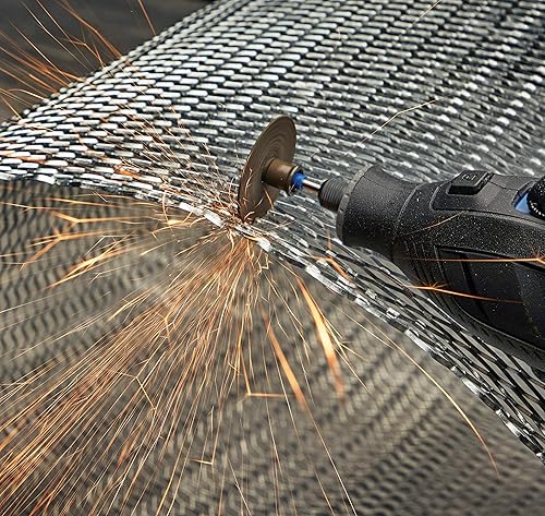 Miniatura 6 de Dremel EZ406-02 EZ - Kit de inicio de bloqueo 1 12 pulgada 1500in de diámetro de la rueda 5 ruedas de corte reforzadas con fibra de vidrio y mandril