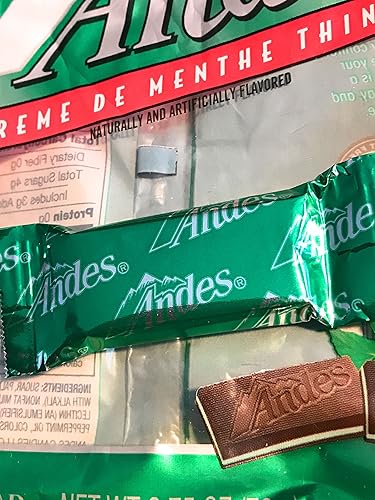 Andes Caja a granel Crme de Menthe Thins de 20 libras