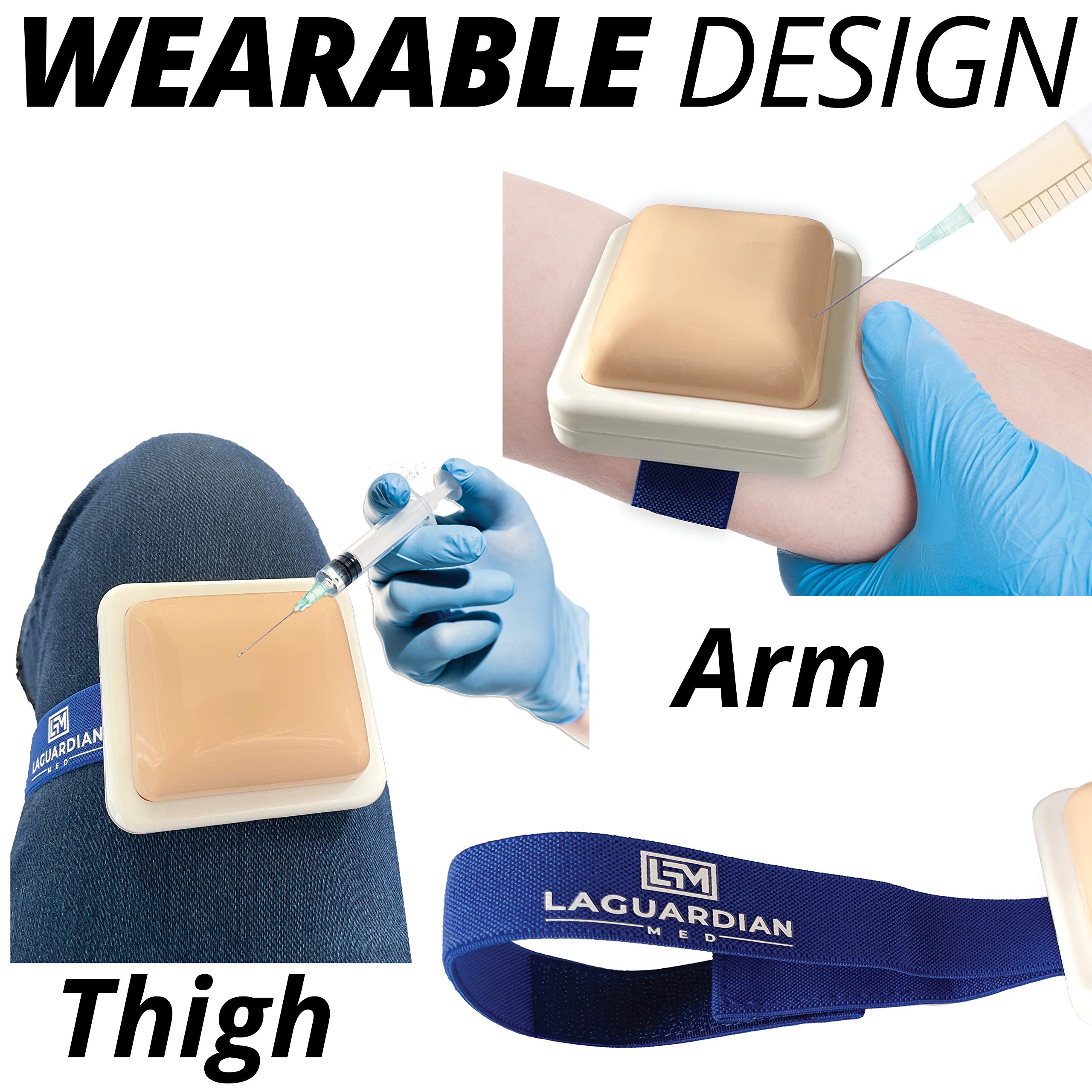 Practice Injection Kit Wearable Intradermal Injection Training Pad ...