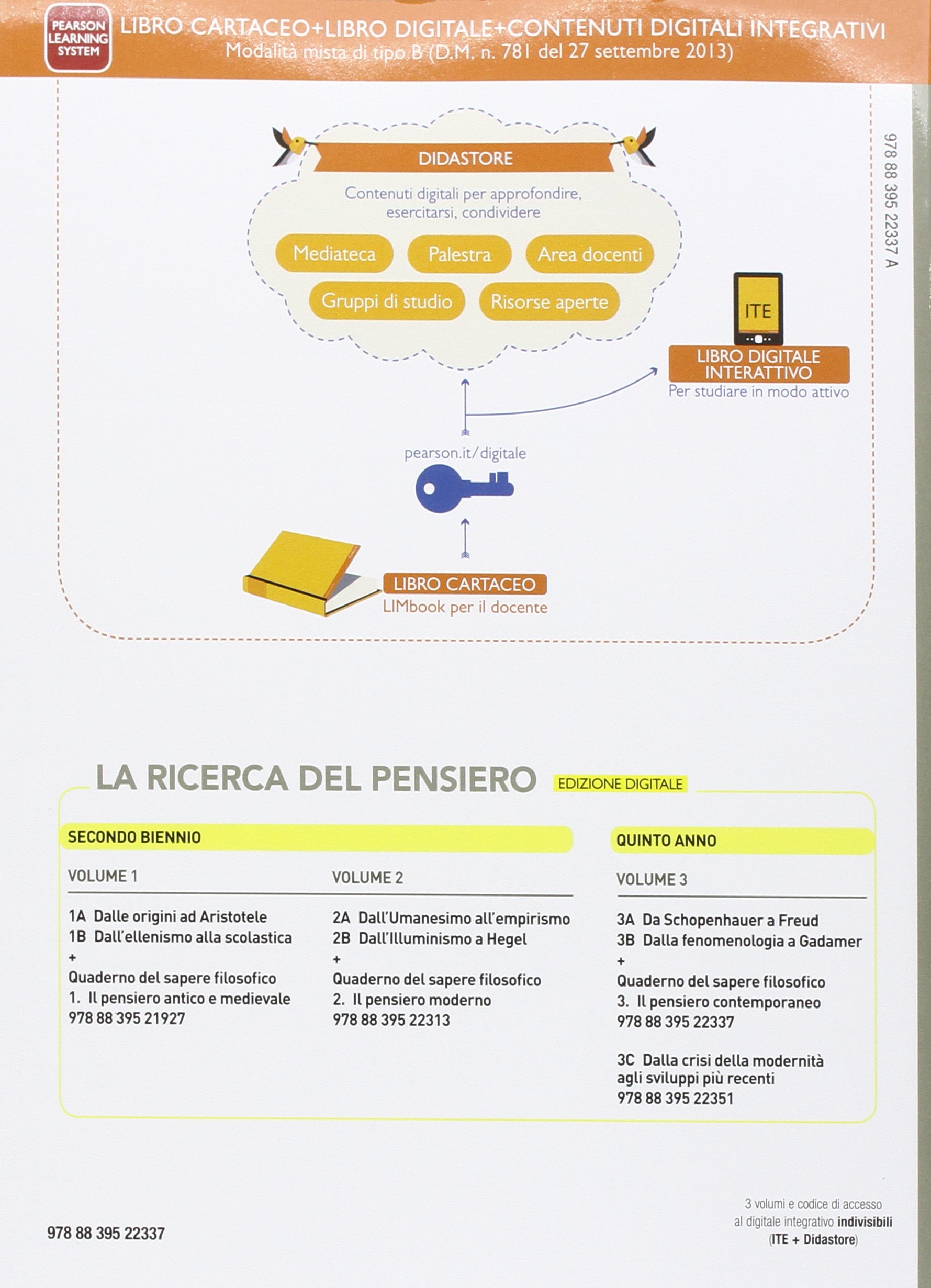 Ricerca del pensiero. Vol. 3A-3B. Per le Scuole superiori. Con e-book. Con espansione online