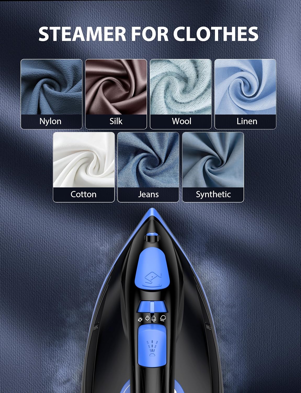 Sundu Steam Iron with Ceramic Soleplate & Burst of Steam