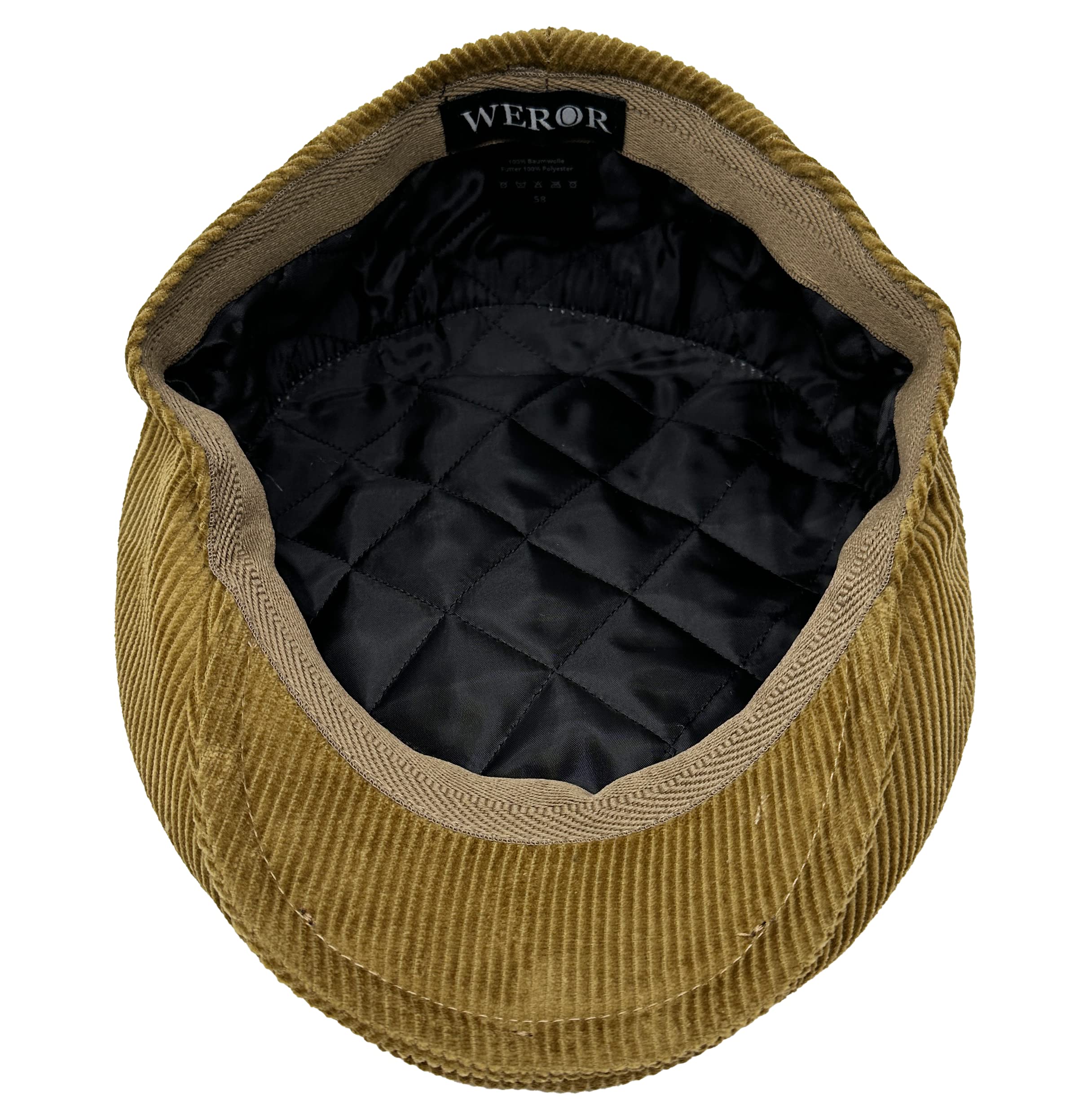 WEROR-396.1 - Berretto con visiera, da uomo