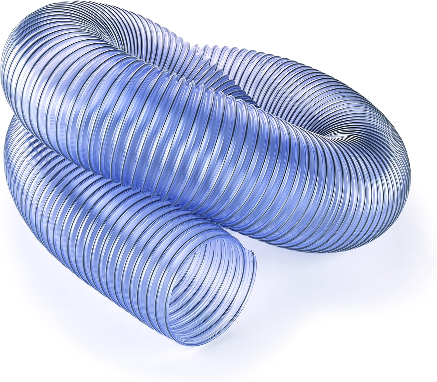 FLEXAUST 5-inch x 10-feet Clear Dust Collection Hose