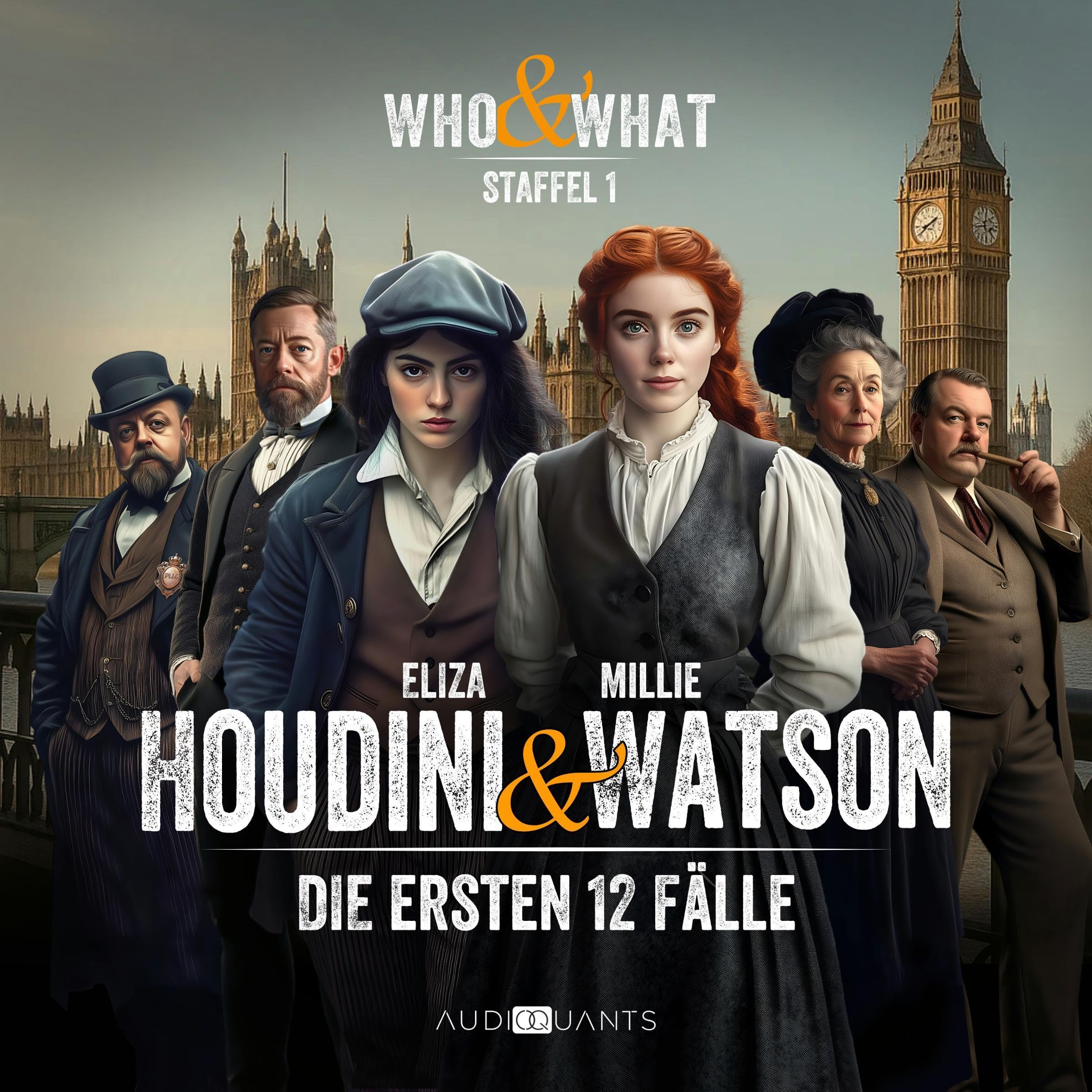 Cover art for Who & What – Eliza Houdini & Millie Watson Ermitteln