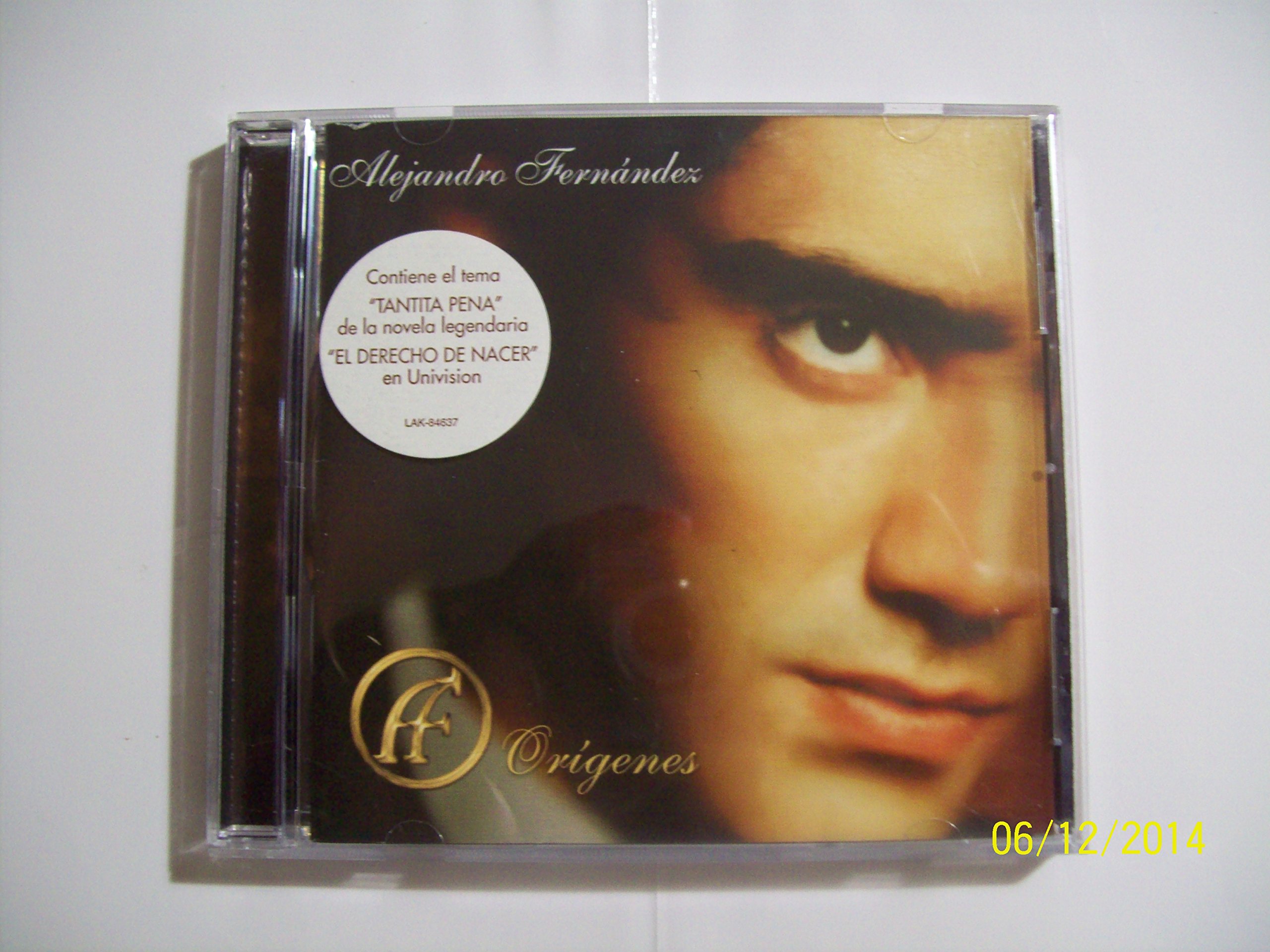 Origenes [Audio CD] Fernandez, Alejandro