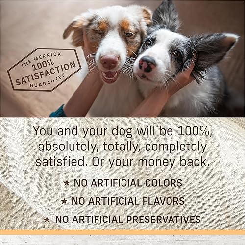 Miniatura 8 de Merrick Alimento seco para perros con dieta de ingredientes limitados, receta de pollo real y arroz integral con granos saludables, bolsa de 22