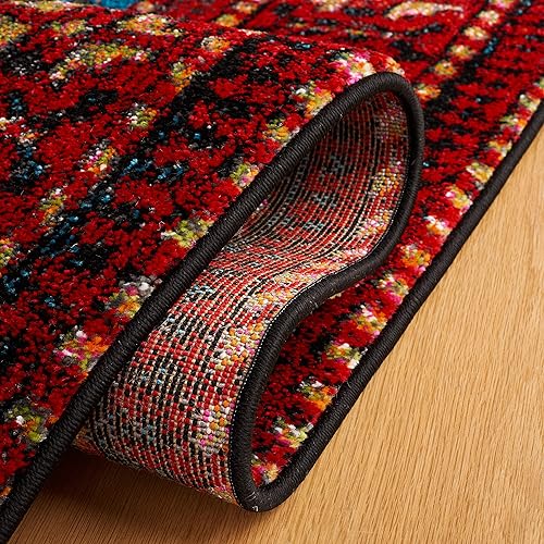 Miniatura 10 de SAFAVIEH Vintage Hamadan Collection VTH213A - Alfombra oriental tradicional persa que no desprende pelusa, para comedor, entrada, vestíbulo, sala de