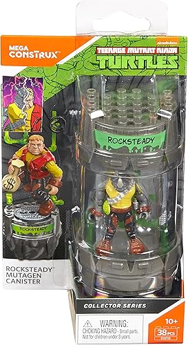 Mega Construx Teenage Mutant Ninja Turtles Classic Series Rocksteady Mutagen - Bote