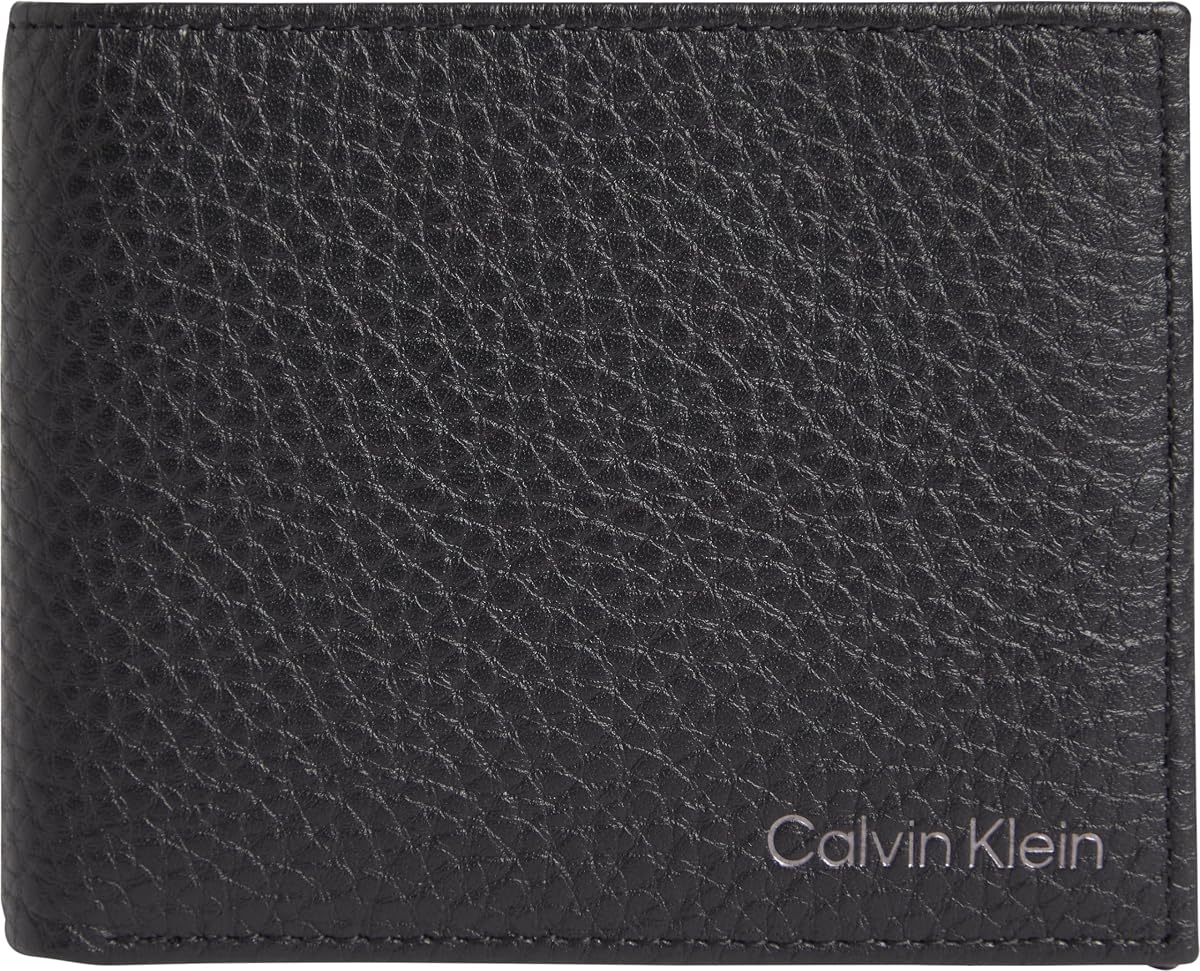 Calvin Klein Black Leather Men's Wallet