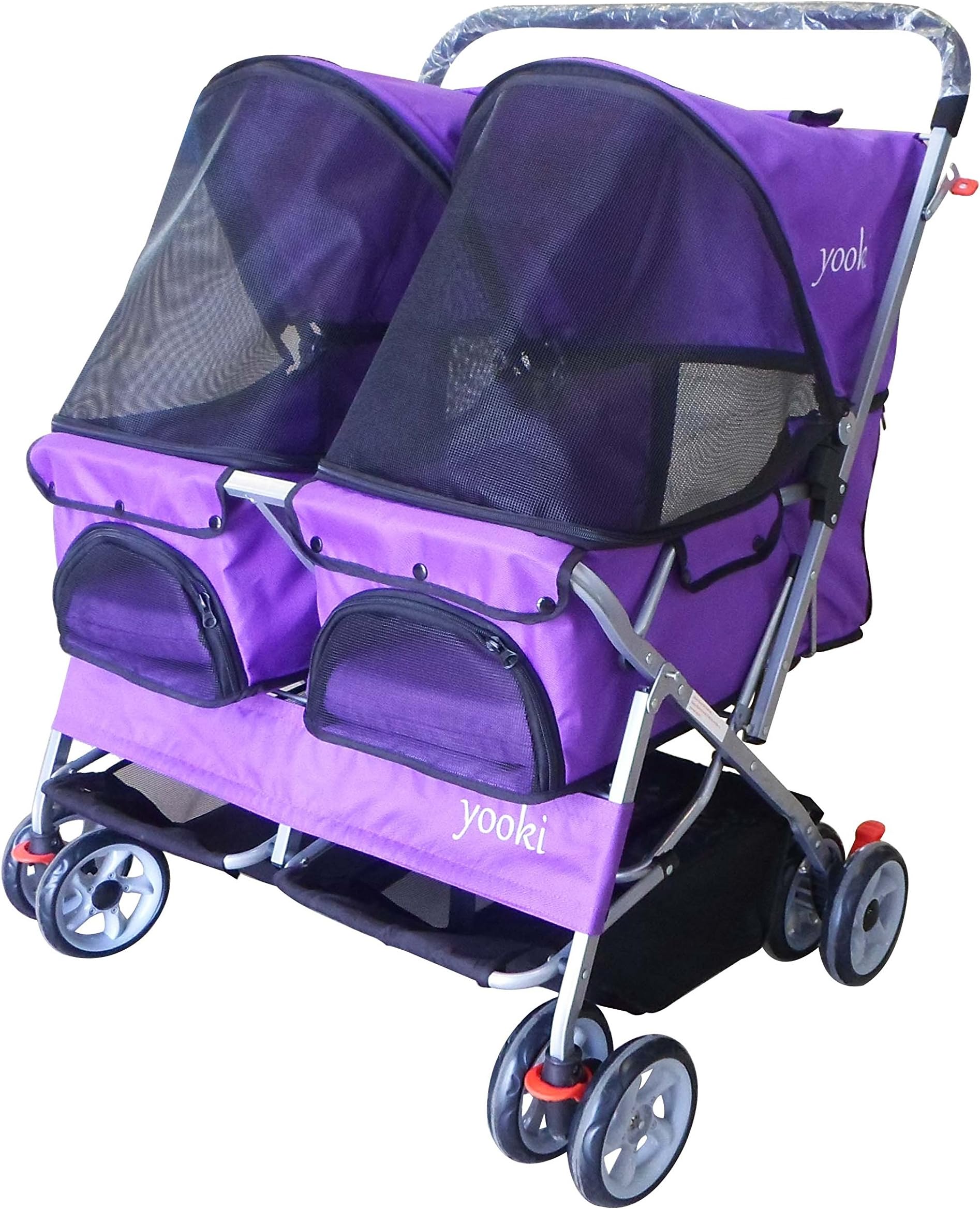 SP-09PP Double Side Pet Stroller, Purple