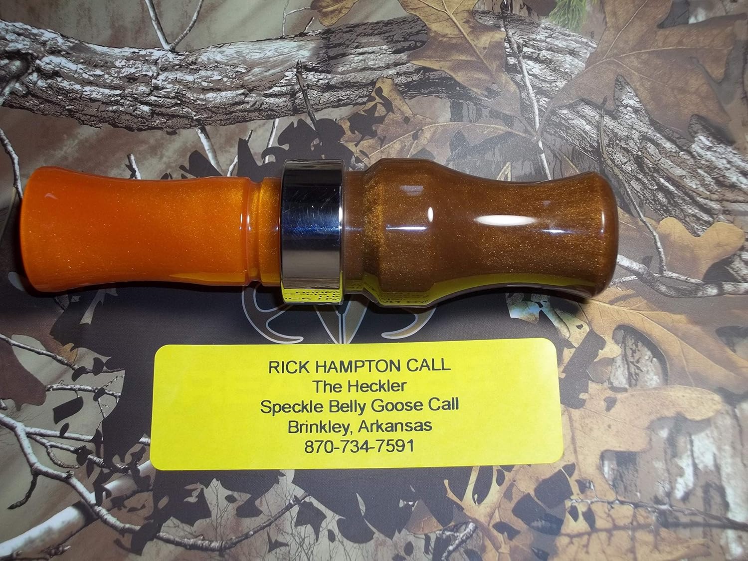 Cache River Edition Grant Hamptons Call Speckbelly Goose Calls