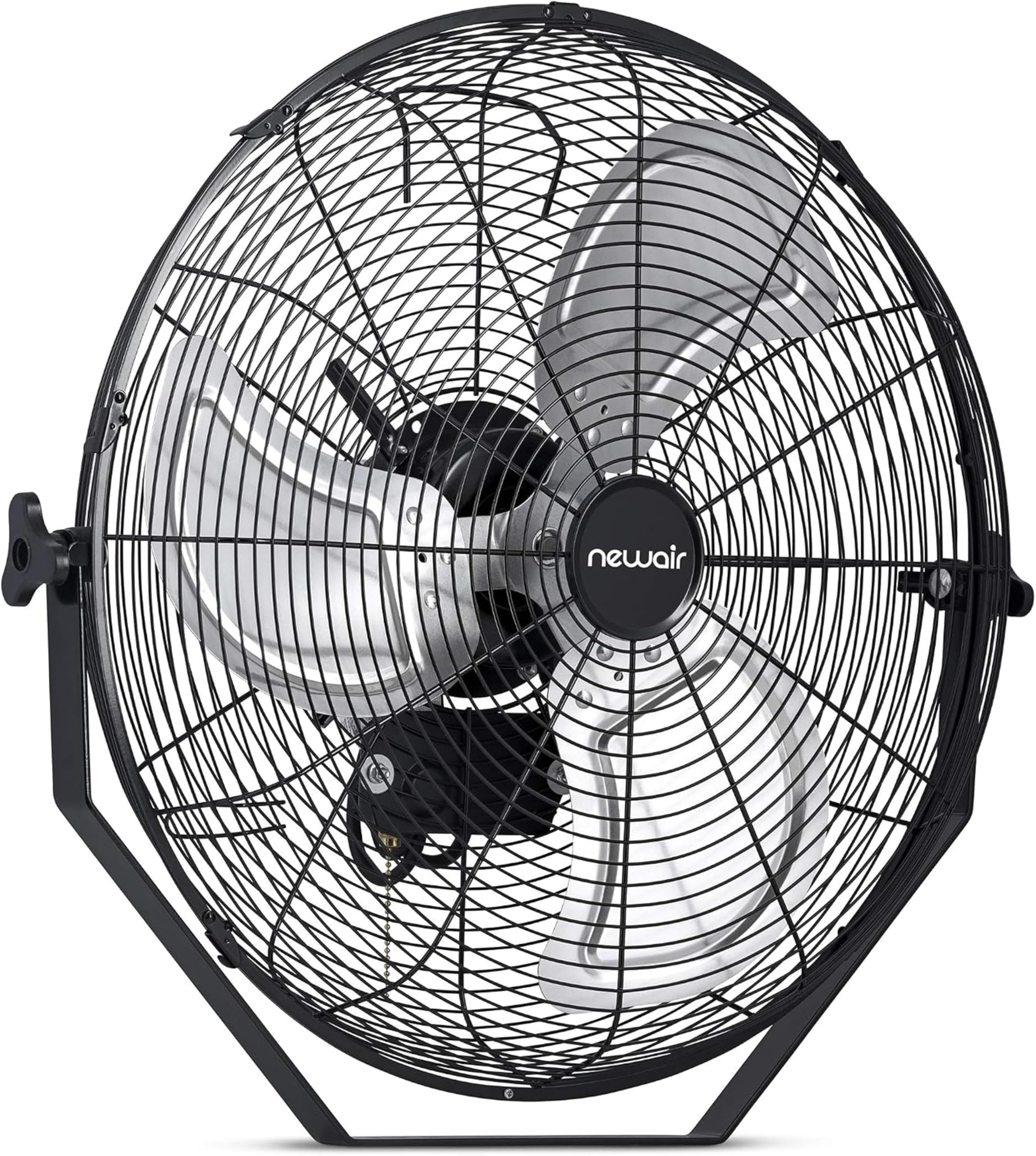 NewAir 18" Outdoor Wall Mount Fan, High Velocity Hanging Fan for Patios