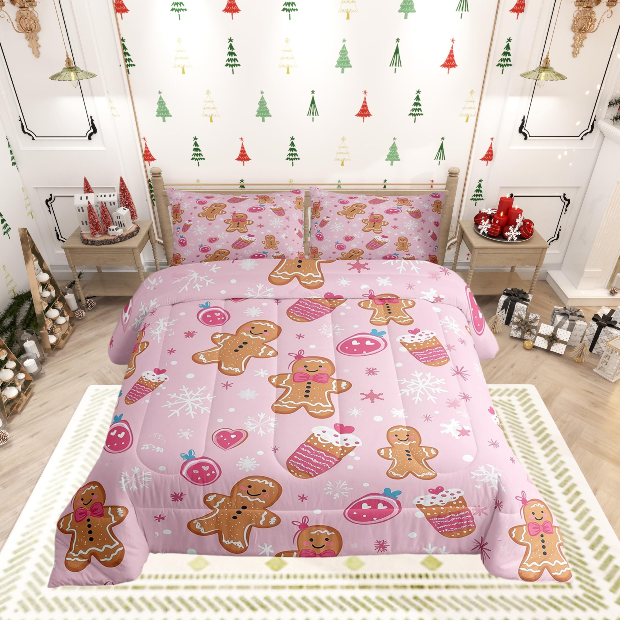 Parure de lit kawaii motif pain d'épices pour retrouver la magie de l'enfance
