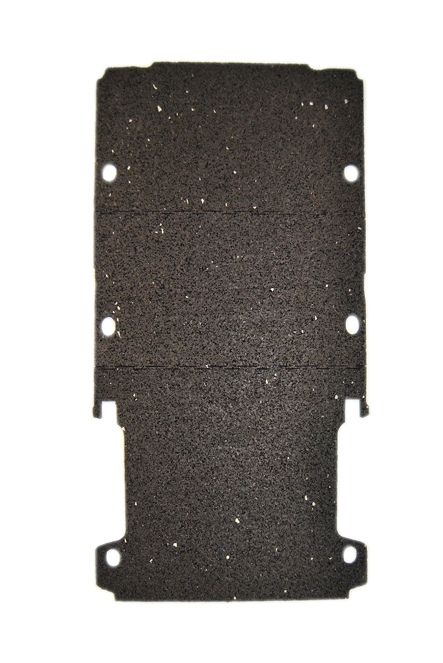 3-teilige aruma® Antirutschmatte Laderaummatte, kompatiibel Peugeot Boxer Kastenwagen, Langer Radstand L3, Schiebetür rechts oder beidseitig, original Zurrösen nutzbar ab Baujahr 06/2006