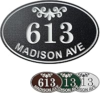 Vista 8 de Carvature - Números de casa y nombre de calle, placa de número de casa, placa de dirección de casa, número de dirección, letrero de número de casa