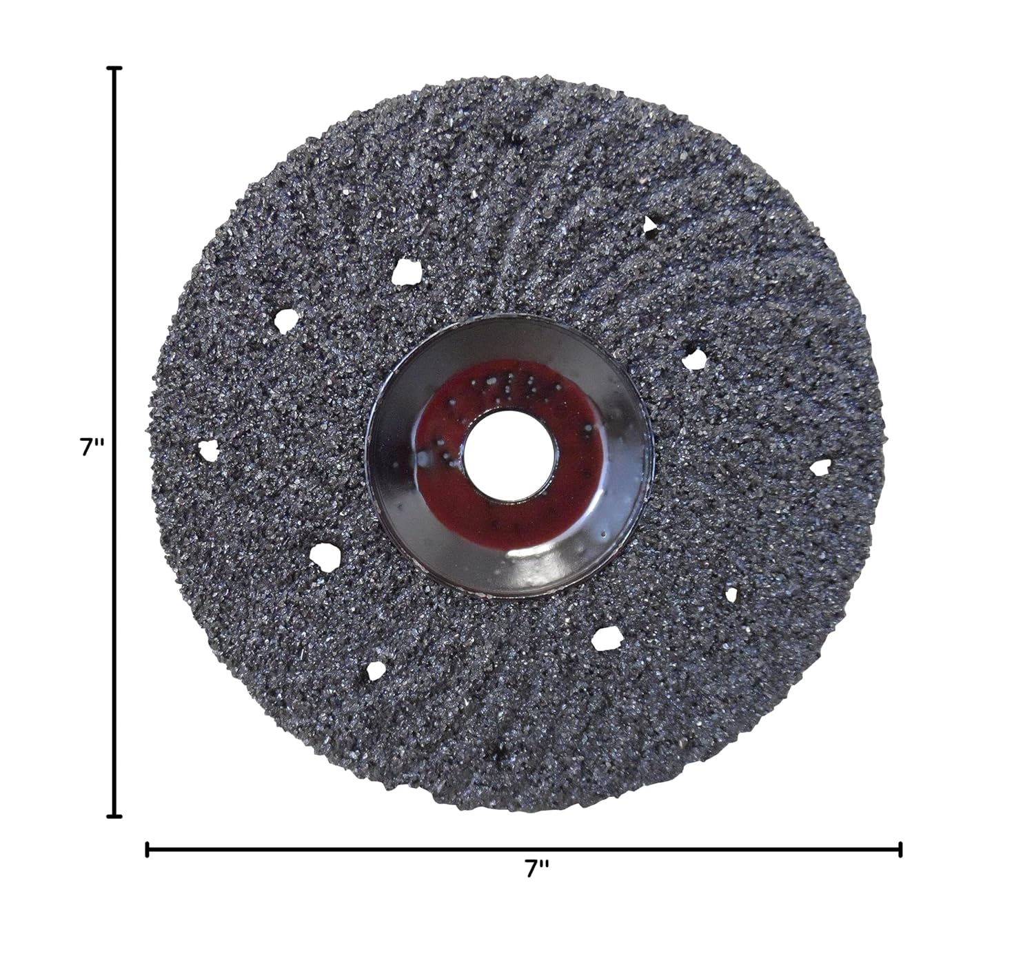 7" #16 Grit Silicon Carbide Disc (5 Pack)