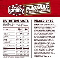 Vista 2 de Campbell’s Chunky Chili Dog Mac Soup, 18.8 oz Can
