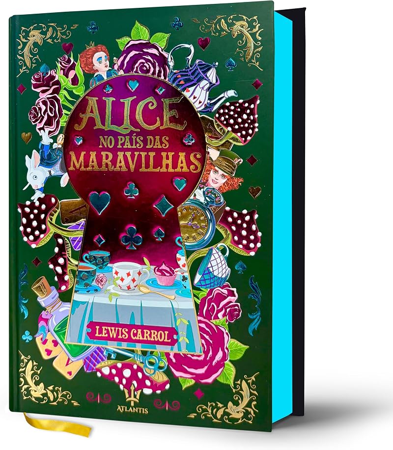 Alice no Pais das Maravilhas - Lewis Carroll | Luxo Capa Dura : Carroll, Lewis