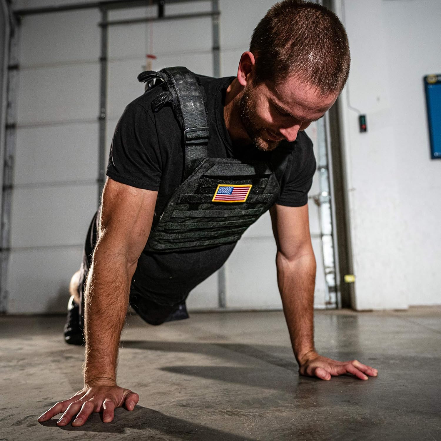 Weight Vest Plates, 13.75LB Plates Sold In A Pair - 30LB Total Vest Weight - F&F STEEL - Compatible With Most Vests, Weight Carrier - High-Intensity Training - Plates For Weighted Vest Workouts